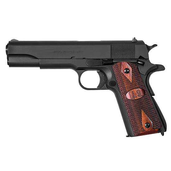 Handguns Auto Ordnance ZPAP M85 9mm AO 1911A1 9MM BLUED US WOOD GRIP BLEM • Model: ZPAP M85